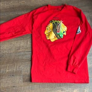NHL  Long Sleeve T  Size W Small